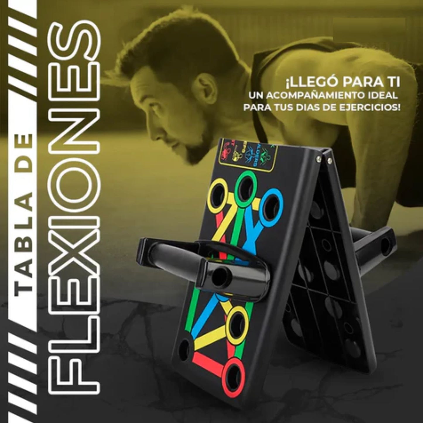 Tablero Flexiones Multifuncional Deporte